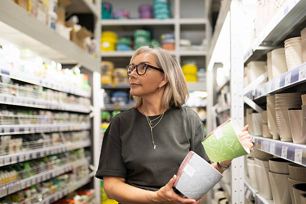 istock Shopping for decorative pots in a home improvement store during a sunny afternoon 2230854267