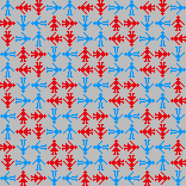 Triangle Crowd Pattern 80+ Crowd Foreground Stock Illustrations, Royalty-Free Vector Graphics ...