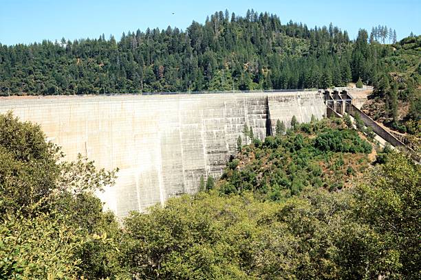 Hydroelectric Dam Construction, Construction Site, Power Supply, Development, Industry, Engineering, Construction Barrier, Architecture, Foundations