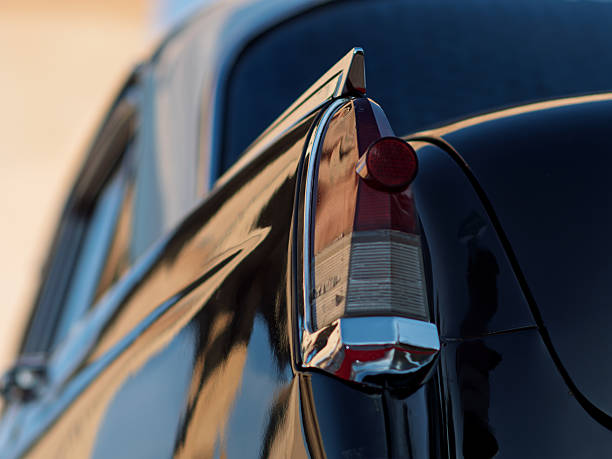 istock Classic American Car Tail Light in Sunset 2230861557