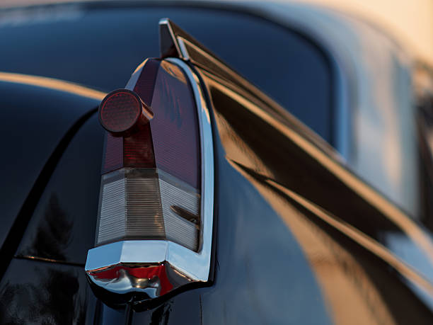istock Classic 1950s American Car Tail Light Close-Up 2230861572