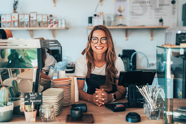 istock Local coffee shop owner 2230865796