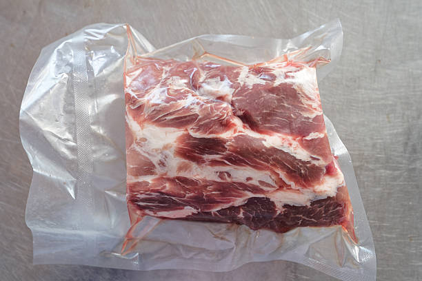 istock Fresh Red Meat, Fresh Steaks in Vacuum Packaging 2230868404