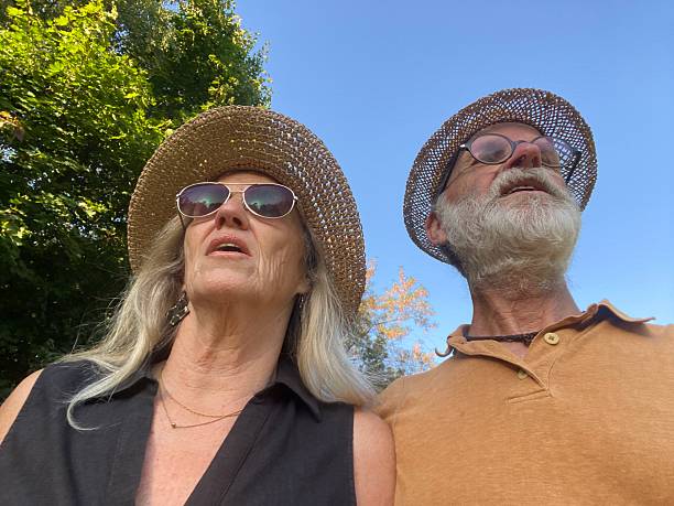 istock Close Senior Couple having a walk in the Park. 2230868993