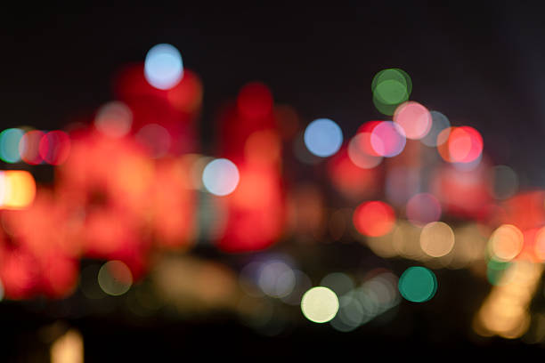 istock Abstract bokeh lights of Shenzhen at night 2230882581