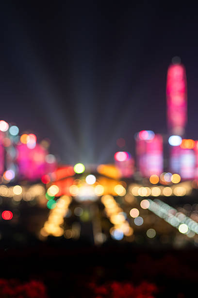 istock Defocused shot of Shenzhen at night 2230882586
