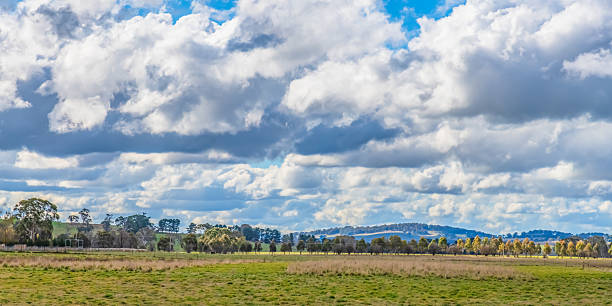 istock Clouds and a Winter sky over rural land 2230889830