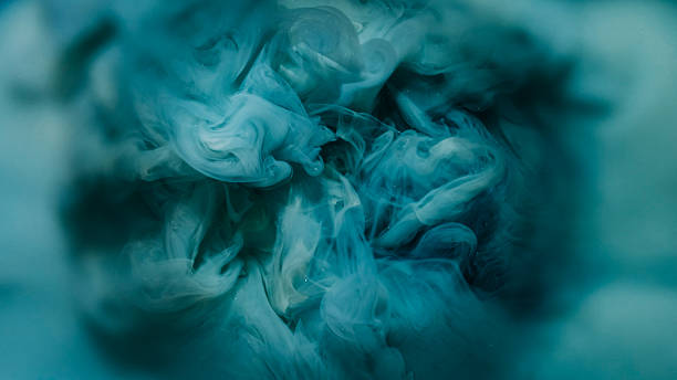 istock Paint splash color pigment swirl glitter mist 2230891200