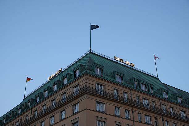 Berlin, Germany – August 12, 2025: The Hotel Adlon Kempinski in Berlin, located near the iconic Brandenburg Gate.