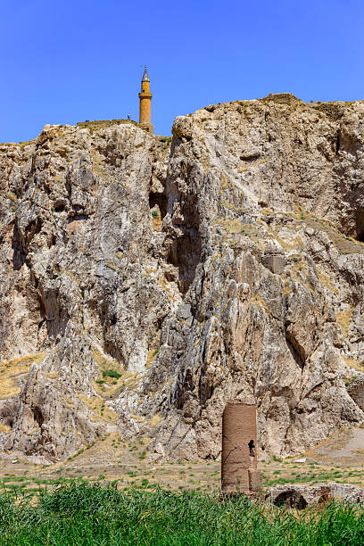 istock Red Minaret Mosque and Van Castle, Van, Turkey 2230914026