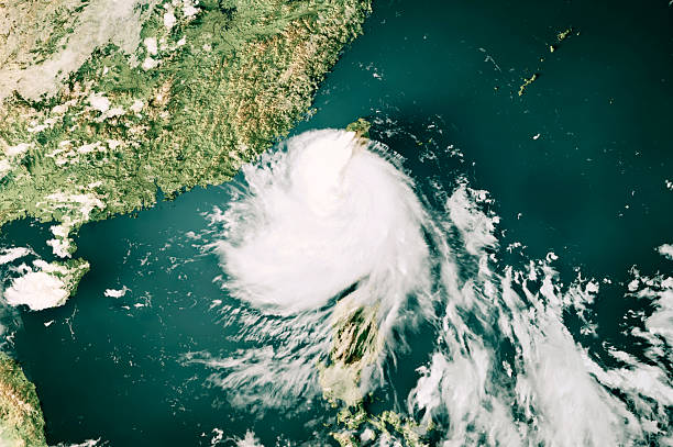 istock Typhoon Podul 20250813 Cloud Map South China Sea 3D Render Color 2230922064