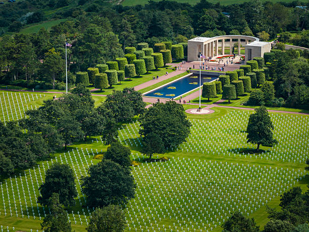WW2 Graves of D-Day in Normandy