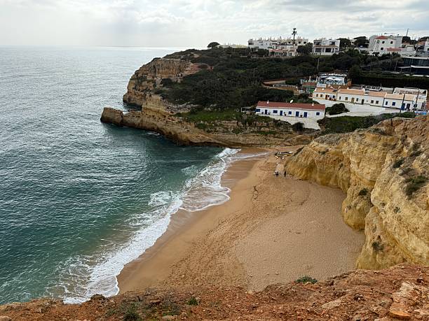 istock Scenic Algarve sea cliffs and beaches 2230926419