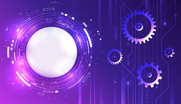 istock This futuristic design symbolizes automation, innovation, engineering and industrial technology. Abstract technology background with gears and mechanical elements on a blue gradient background. 2230927944