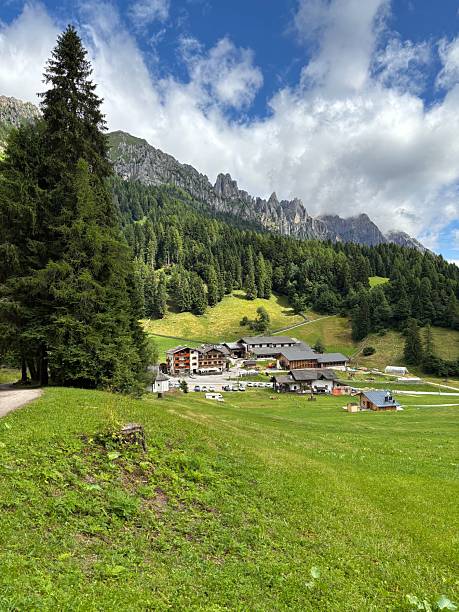 istock Mountain village in the Alps 2230928815