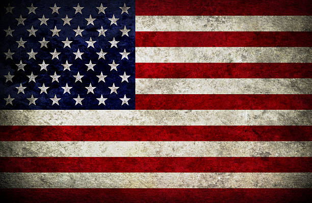 istock Vintage American Flag 2230933573