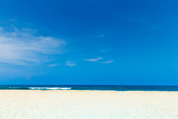 Beautiful sky and blue sea