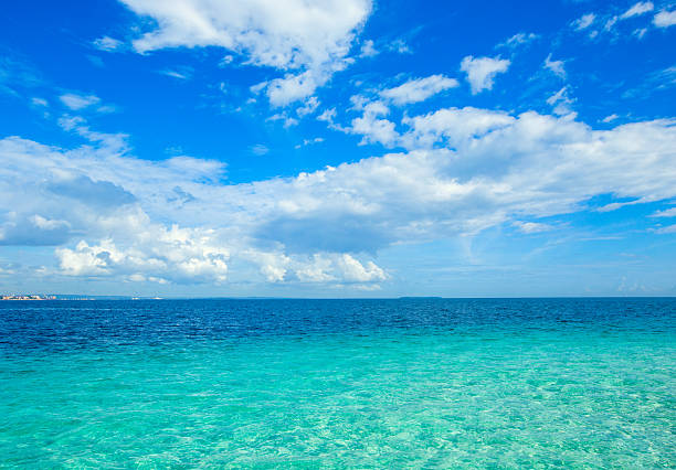 istock Beautiful sky and blue sea 2230933679