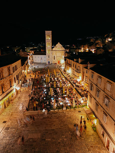 istock Nightlife on Historic Hvar Square 2230933833