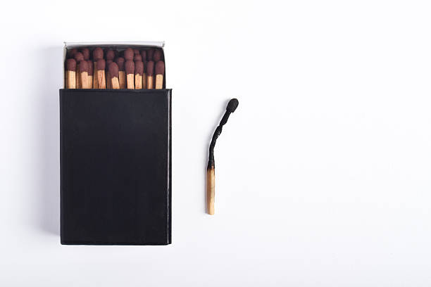 istock Box of matches on white background 2230936164