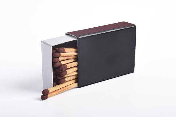 istock Box of matches on white background 2230936351