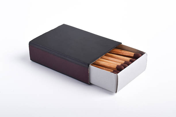 istock Box of matches on white background 2230936363