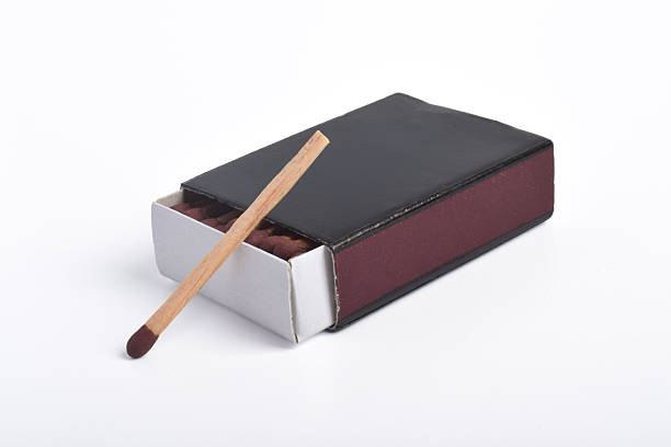 istock Box of matches on white background 2230936612