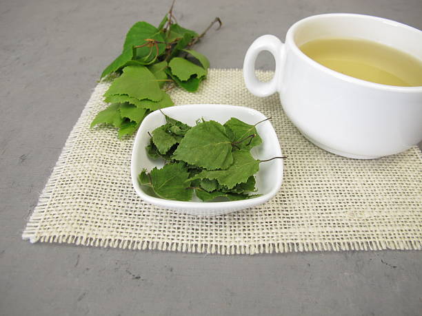 istock A cup of tea from dried birch leaves 2230939807