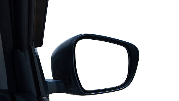 istock Blank wing mirror of a car Isolated on white background, clipping path 2230945990