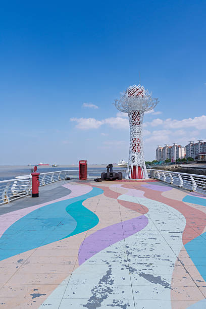 istock An art beacon on the Baoshan Riverside in Shanghai 2230946121