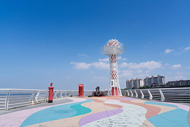 istock An art beacon on the Baoshan Riverside in Shanghai 2230946123