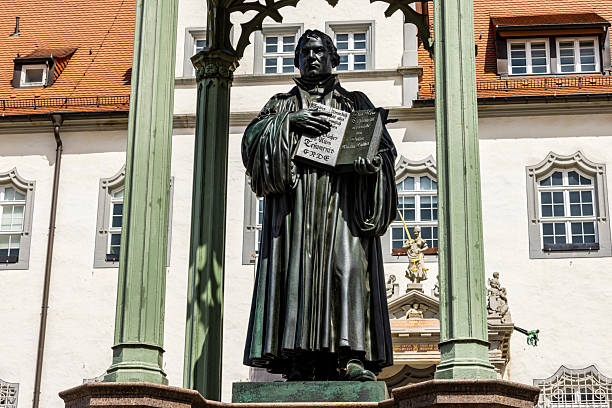 istock Luther statue in Wittenberg, Lutherstadt 2230946821