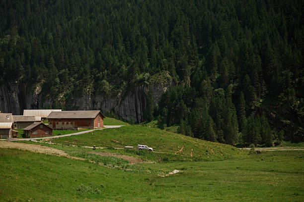 istock Swiss valley in front of Klausenpass 2230947239