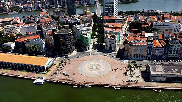istock Historical Square at downtown Recife Pernambuco Brazil. 2230948538