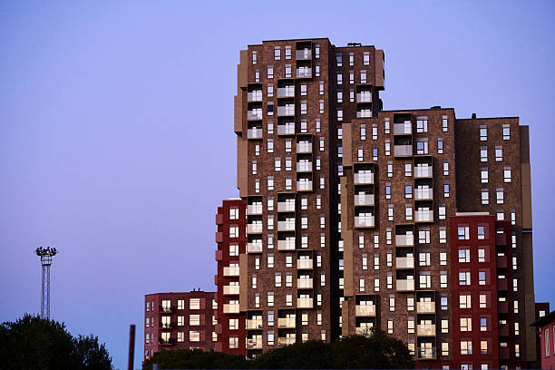 istock Modern tall residential building in Odense 2230949484