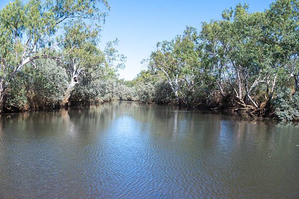 Creeks and waterways in outback Queensland