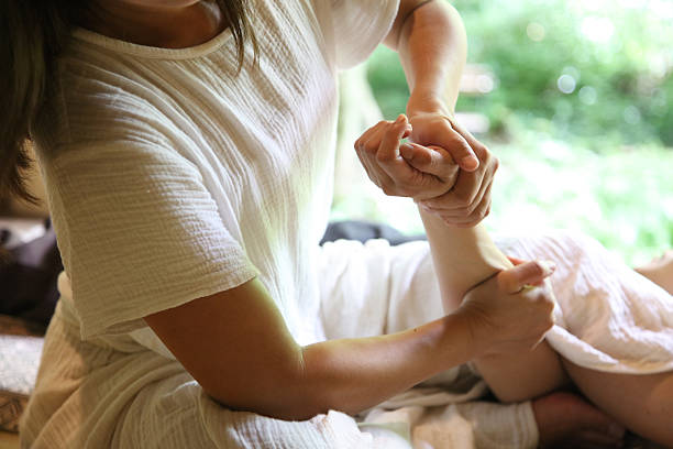 istock Image of a woman giving a massage 2230956285