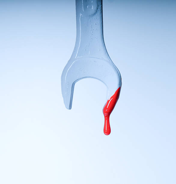 istock Conceptual photography: workplace hazards. Workshop and carpentry objects. 2230960524