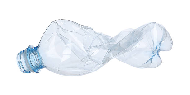 istock One crumpled plastic bottle isolated on white 2230966759