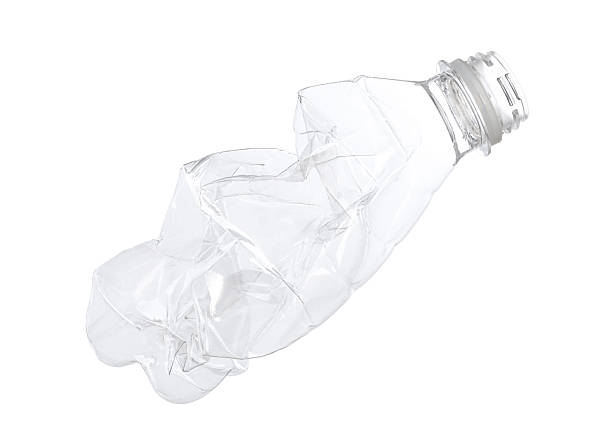 istock One crumpled plastic bottle isolated on white 2230967037