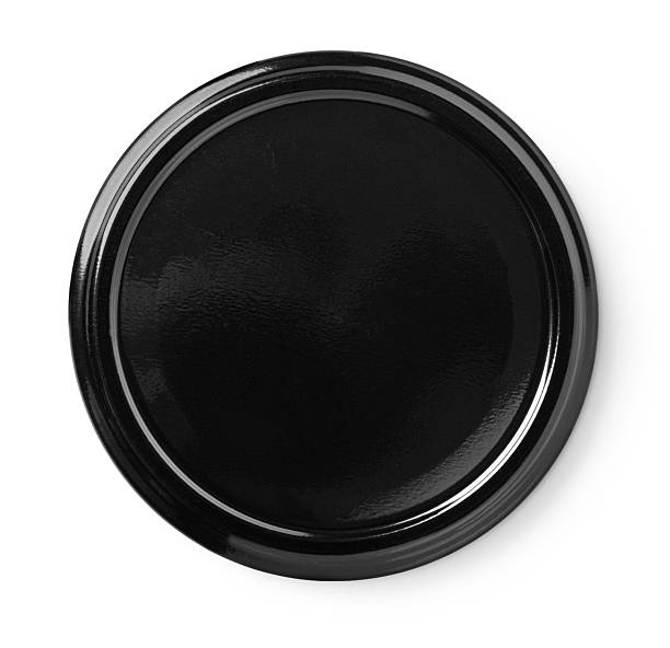 istock Black metal screw cap lid isolated on white background 2230970220