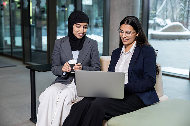 istock Two colleagues discussing project details and looking involved and interested 2230972615