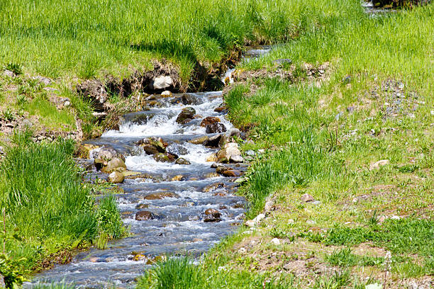 A fish passage for freshwater fish in the Netherlands, Overijssel province near the villages of Beerzerveld and Hardenberg
