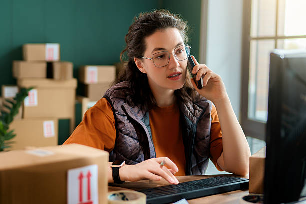 istock Woman working in a warehouse 2230978526