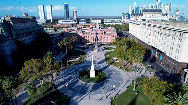 istock Famous Casa Rosada at downtown Buenos Aires Argentina. 2230980013