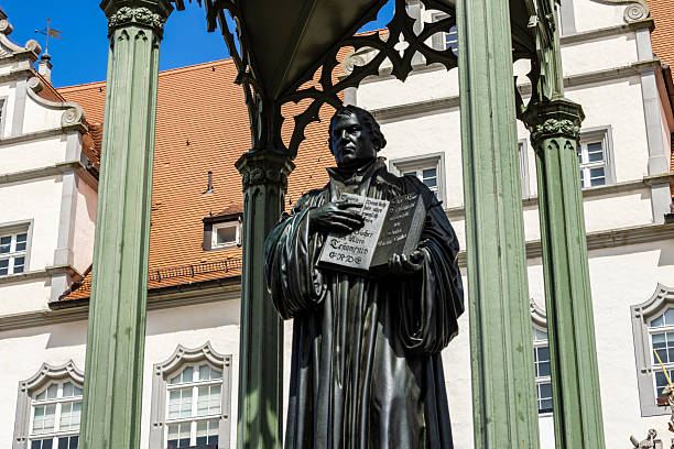 istock Luther statue in Wittenberg, Lutherstadt 2230984562