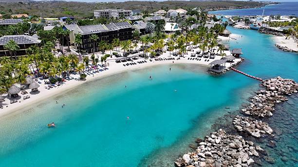 istock Caribbean Beach At Willemstad In Netherlands Curacao. 2230992622