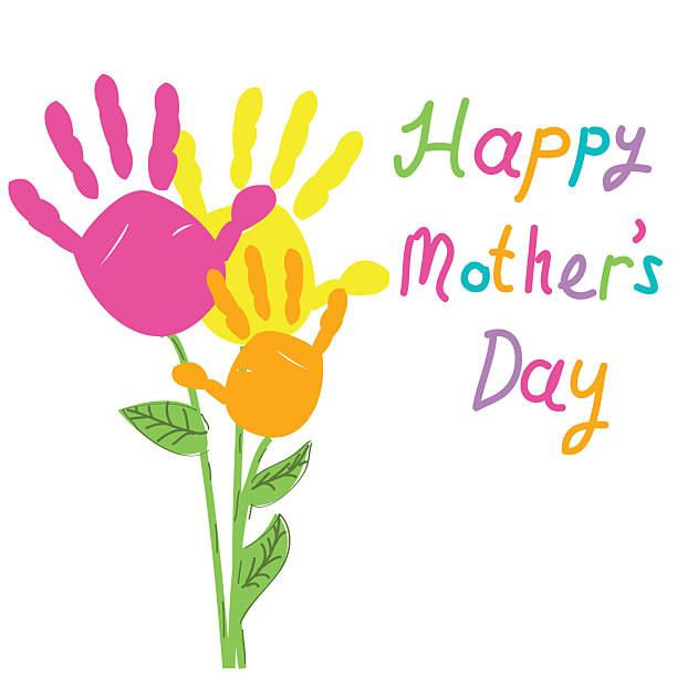 istock Happy mother's day baby hand prints 2230999073