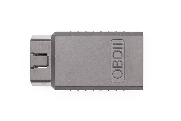 istock Gray OBDII Diagnostic Connector on White Background 2231001556