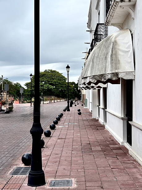 istock Street Bollards in Santo Domingo 2231002774